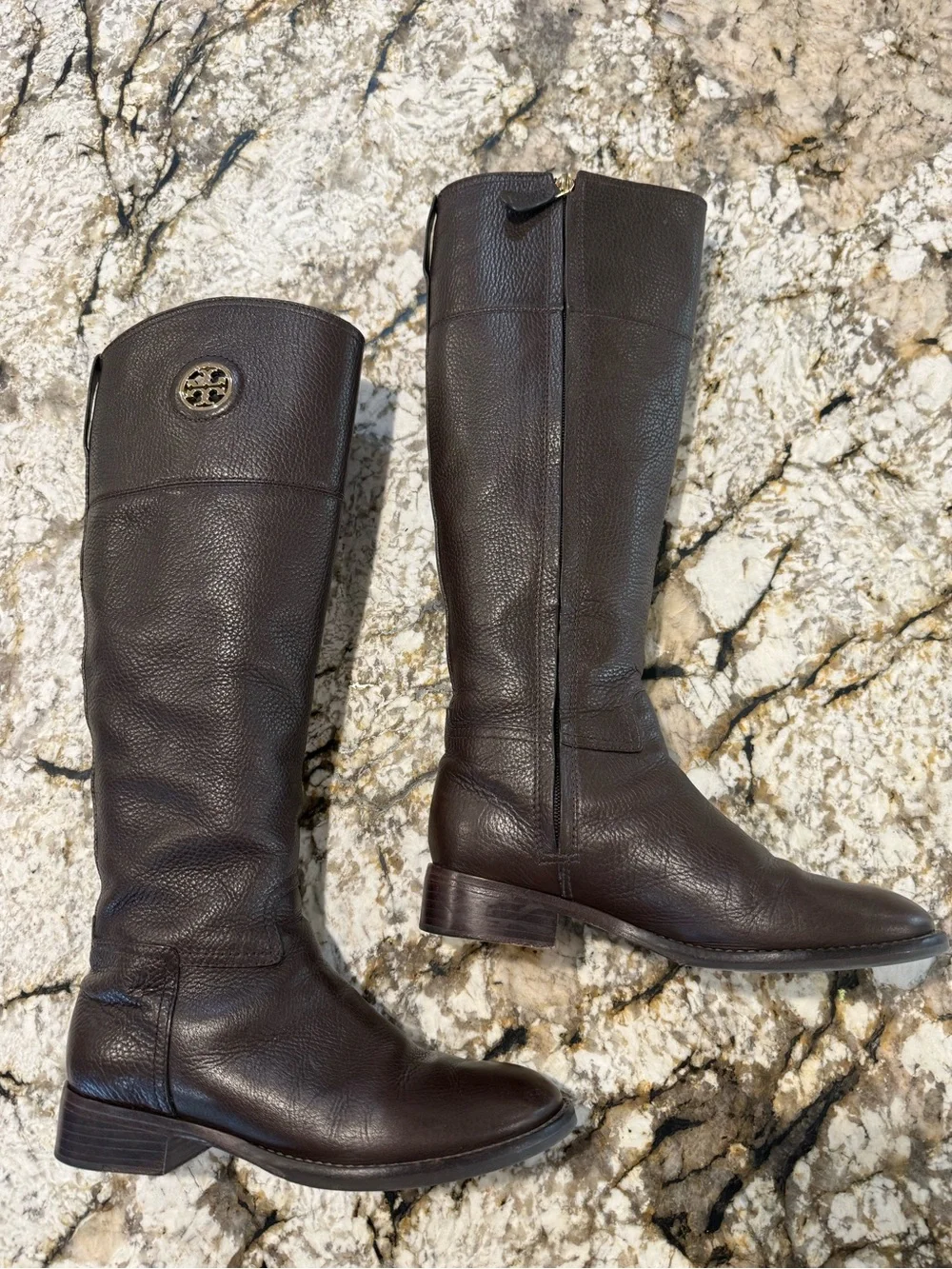 Tory Burch pebbled tumbled